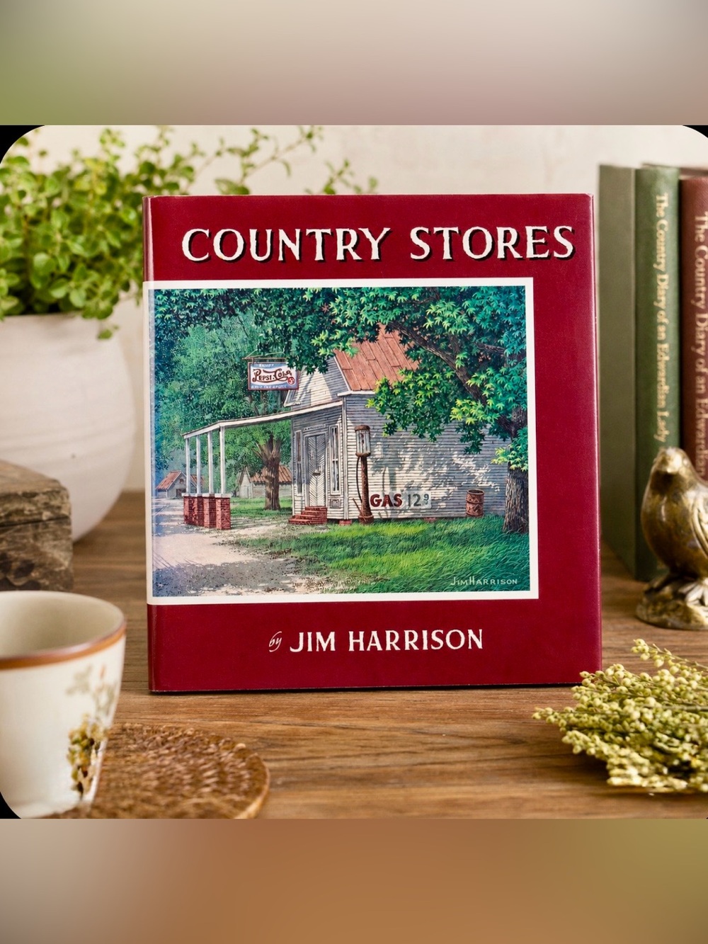 Signed First Edition: "Country Stores" by Jim Harrison (1993
